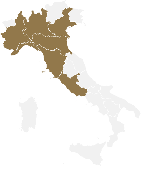 Mappa immobili COIMA RES in Italia